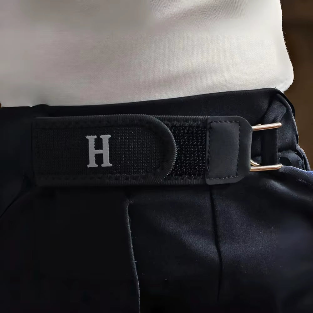 2Pcs Adjustable Buckleless Belt Hook Elastic Velcro Waist Buckle Waist Belt for Men‘S Gift Casual Belt with Buckle