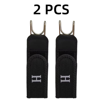 2Pcs Adjustable Buckleless Belt Hook Elastic Velcro Waist Buckle Waist Belt for Men‘S Gift Casual Belt with Buckle